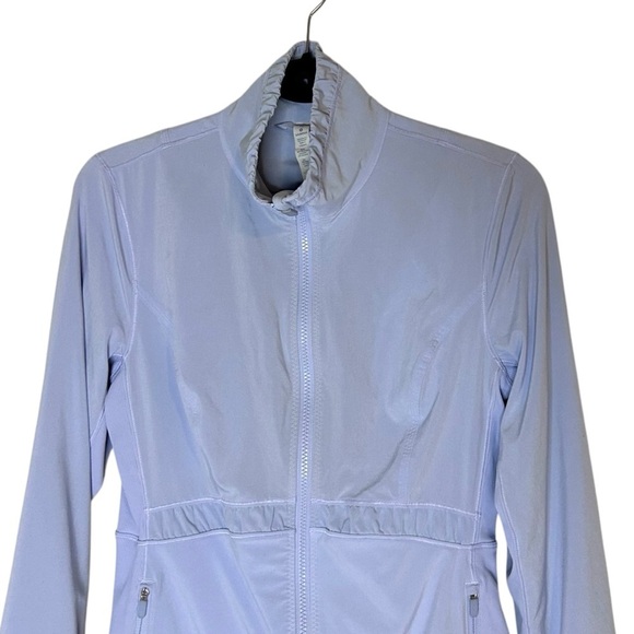 Lululemon Round Trip Jacket- Sweat Wicking Lightweight Athletic Jacket- Size 10 - Picture 7 of 14